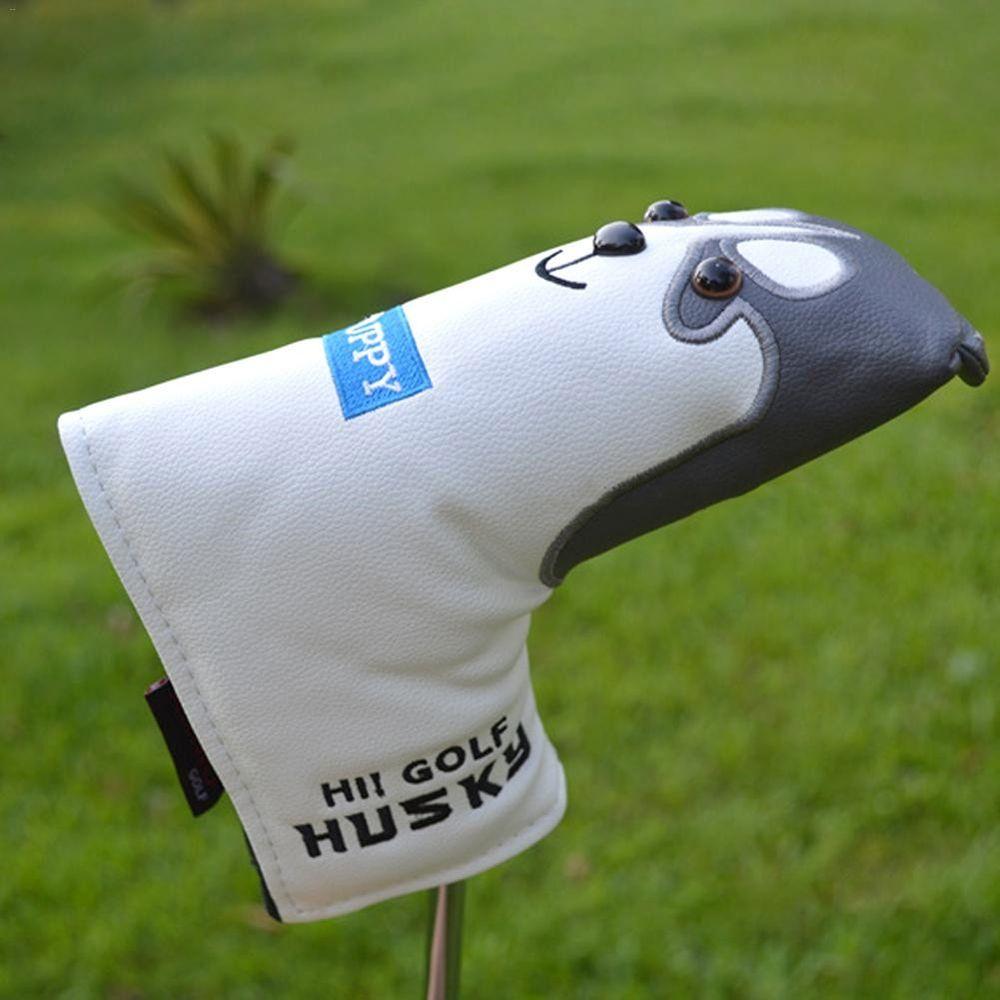 For Hybrid Club Head Protector Husky Design Golf Putter Cover Wood Head Covers Golf Club Headcover