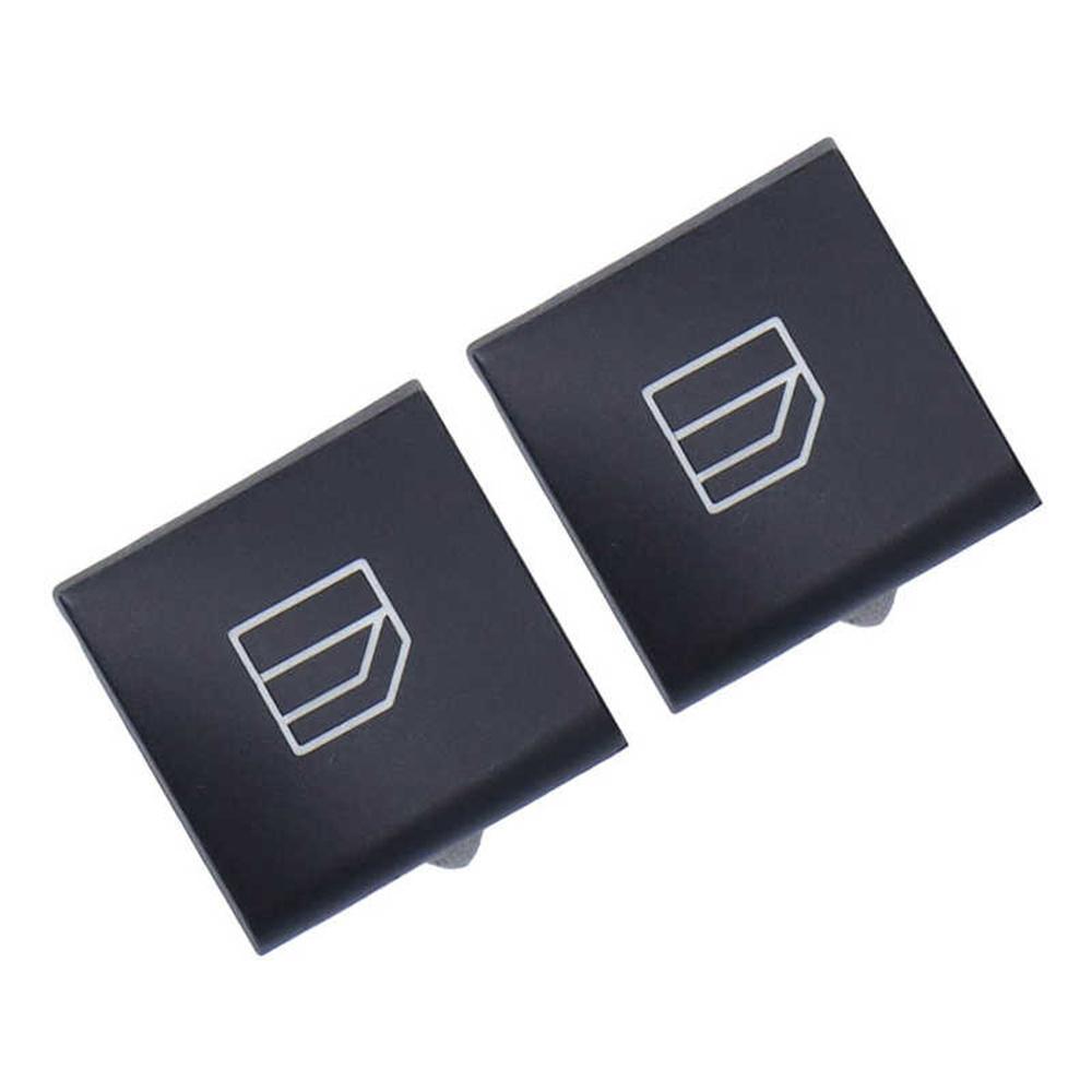 2Pcs Master Window Switch Button Cover Cap For Mercedes-Benz W204 C E Class W212