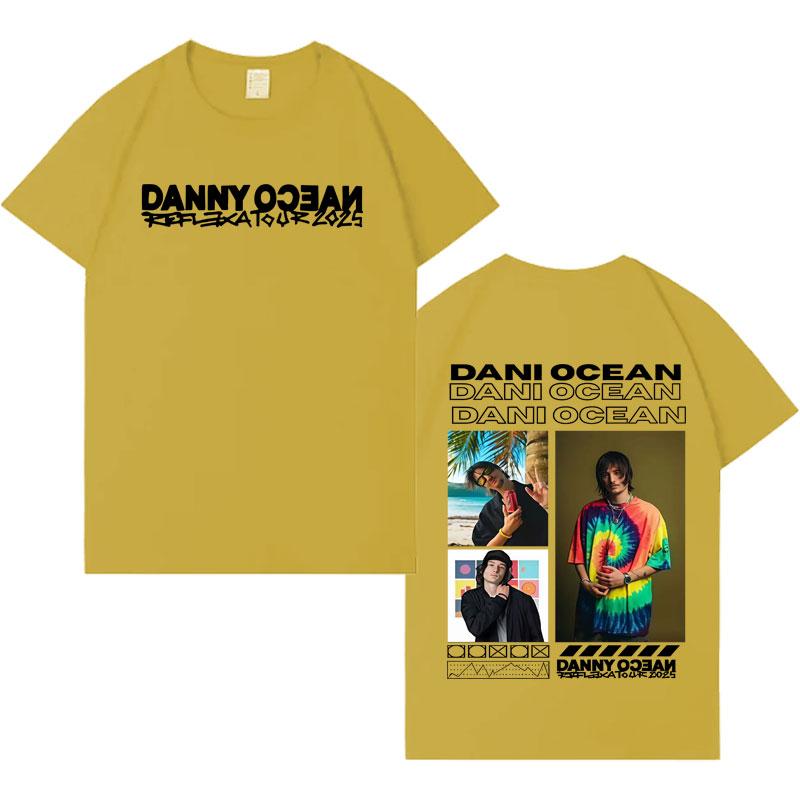 Rapper Danny Ocean Album Tour Graphic Tshirt Mens Harajuku ONeck Casual Clothes Loose Oversized Classic Short Sleeves Unisex