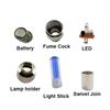 Seven-Color Wind Fire Wheel Valve Stem & Cap Lights for Motorcycles and Bicycles