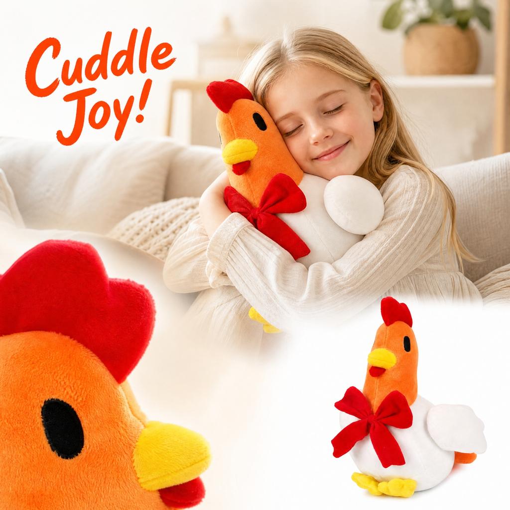 Weiches Plüschtier zum Kuscheln für Kinder - Niedliche Kuscheld Puppe für Geburtstagsgeschenke und tägliches Spielen