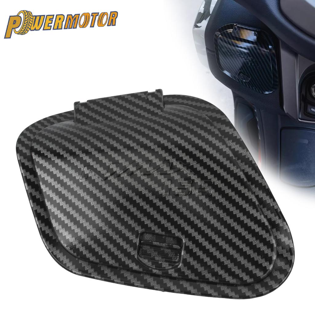 Powermotor For Yamaha Nmax 155 2022 Motorbike Storage Cap Cover Pocket Cover Waterproof Dustproof Caps Motorcycle Accessories