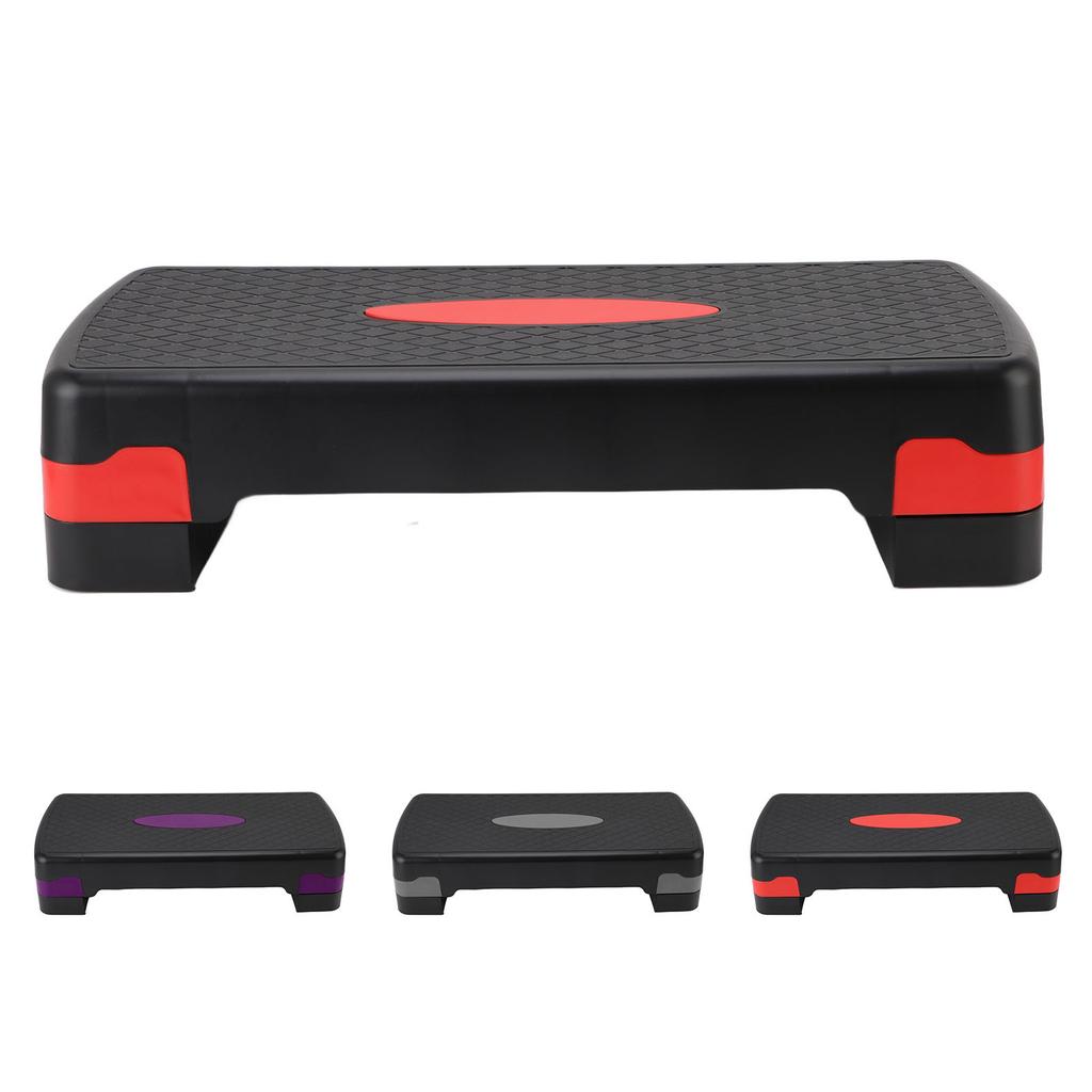 Exercise Step Platform ABS Adjustable Height Exercise Stepper for Aerobic Workout