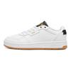 Puma Sapatos Casuais Confortáveis Versáteis Duráveis de Cano Baixo Tênis Unissex Branco 395019-06