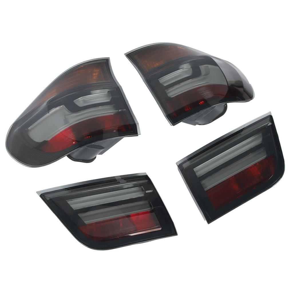 LCI   LED Tail Lights Rear Brake Turn Signal Running Reverse Fog Lamp Fit for X5 E70 X5M 2007 to 2013