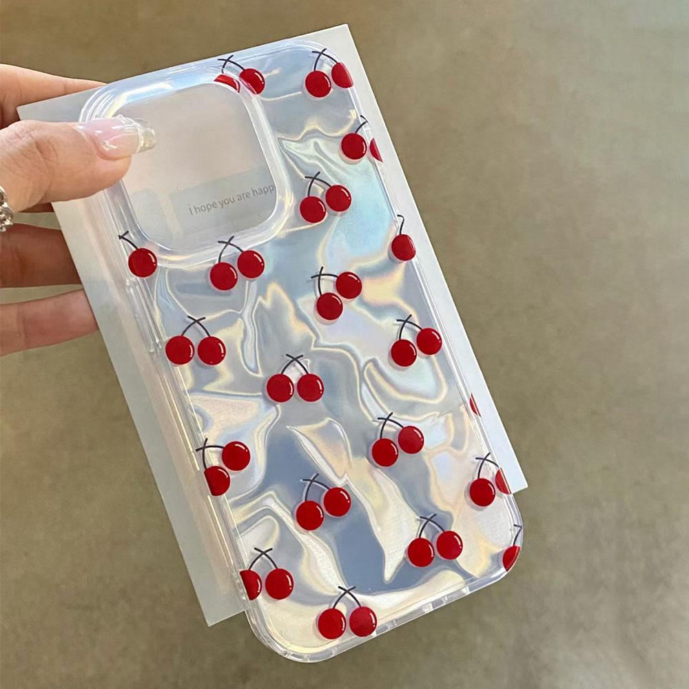 Summer Fruit Red Cherry Girls Phone Case Phone Case for Honor 400 200 Pro Magic 7 5 Lite X9a X9c X8a X8b Silicone Back TPU Cover