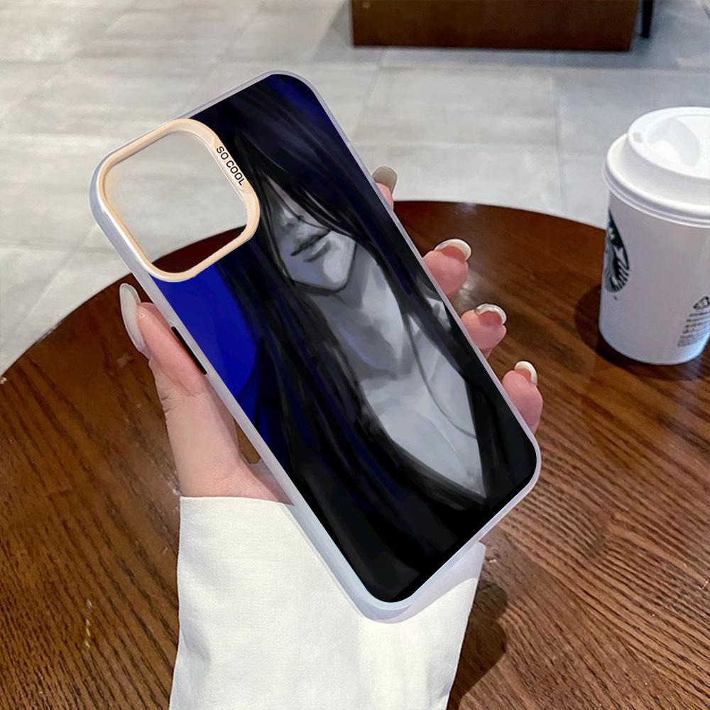 

H-homi-cipher crawling anime man Phone Case Gradient IMD Colorful Silver Suitable case for iPhone17 16 15 14 13 12 Pro Max iPhone 14 Plus