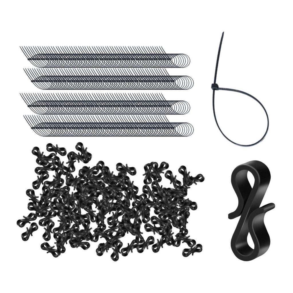 120x Hanging Hooks S Clips Hangers Fairy Lights Decor String Light Clips Hooks for Events Party Home Shopping Center Outside