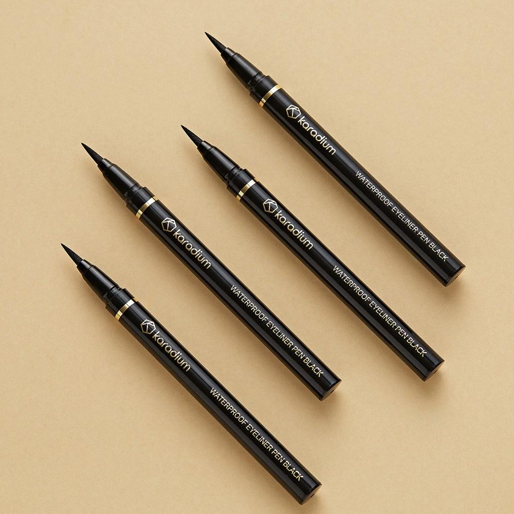 Karadium Waterproof Pen Eyeliner, Real Black, 1 pc.