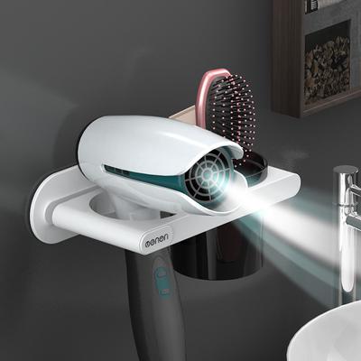 Haartrockner Rack Lagerung Organizer Kamm Halter Badezimmer Wand montiert Ständer Set Badezimmer Wand Kleiderbügel Rack