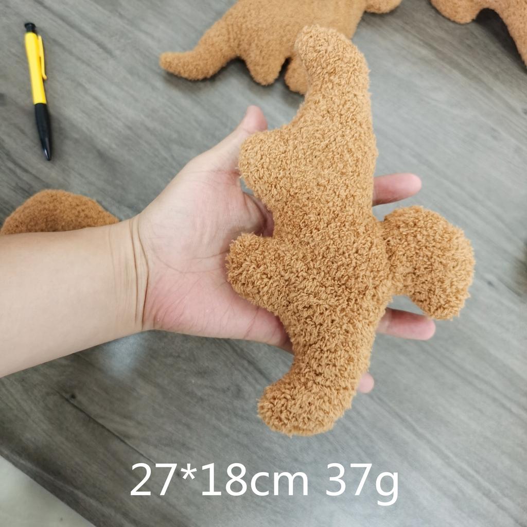 Dinosaur Chicken Nugget Doll Pillow Stegosaurus Tyrannosaurus Plush Toy