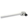 SR SUNTOUR SP12 NCX Suspension Seat Post with Protective Cover VK2298 31.6X400mm, Silver,