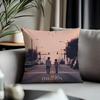 Hot MMid sing Cushion Cover Antidustmite Pillowcase Invisible Zipper Silky Short Plush Sofa Cushion Cover