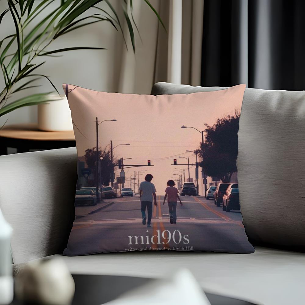Hot MMid sing Cushion Cover Antidustmite Pillowcase Invisible Zipper Silky Short Plush Sofa Cushion Cover