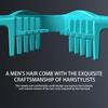 Men Hair Styling Brush Textured Comb Men Bang Root Lifting Brush Bang Hair Volume Root Lifting Clip Comb Curls Tool