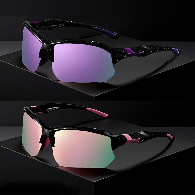 Two Value Combination New Women's Semi Frameless Fashion Glasses