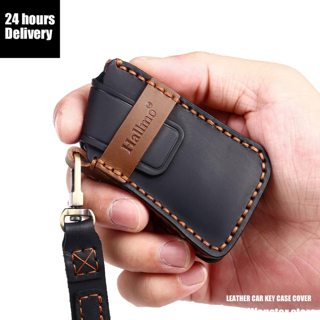 3/4 Bottons Genuine Leather Auto Key Fob Cover Case Fit For Lexus Nx Is Rx Es Gx Lx Ls Ux Gs 200 260 300 350 Nx200 Nx300 Rx350 Es300 Auto