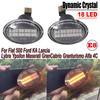 2PCS Led Dynamic Side Marker Turn Signal Light for Fiat 500 Ford KA Lancia Lybra Ypsilon Maserati GranCabrio Granturismo