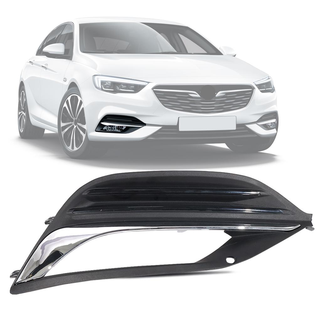 Front Fog Light Frame Cover Grill For  Vauxhall Opel Insignia B /Buick Regal Sportback 2018-2020 Car Fog Lamp Grille Chrome trim