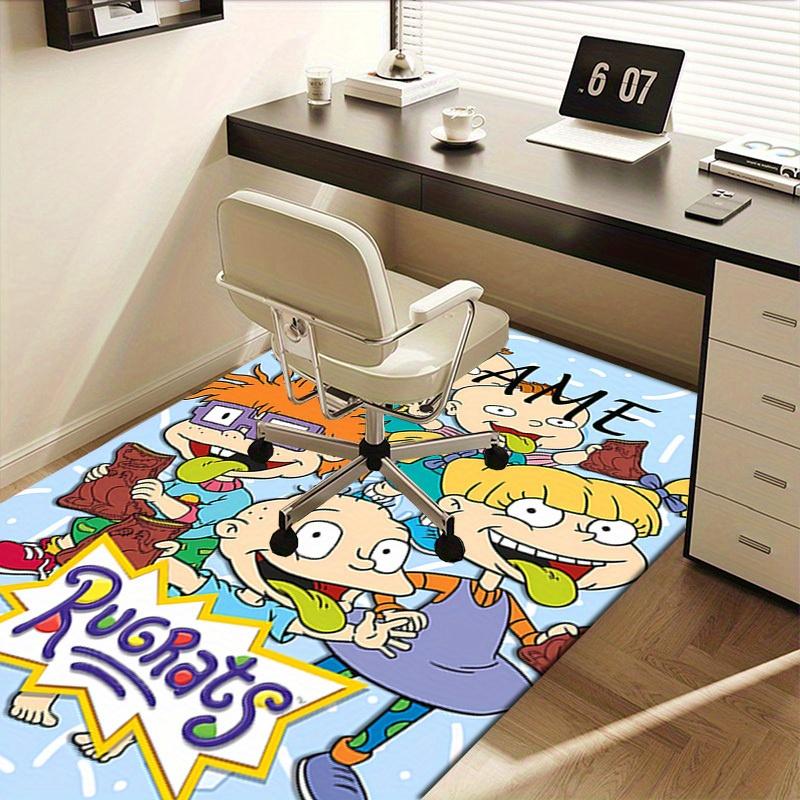 Rugrats, Adventure Office Carpet Soft Polyester Entrance Carpet Washable Non slip Machine Washable I