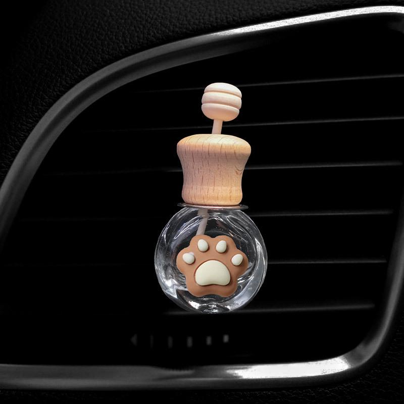 Cartoon Car Air Vent Perfume Bottle Ornament