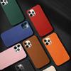Genuine Cow Leather Phone Case for Apple iPhone 15 13 14 Pro Max 15Pro 14Pro 13Pro 12ProMax Shockproof Protector Back Cover