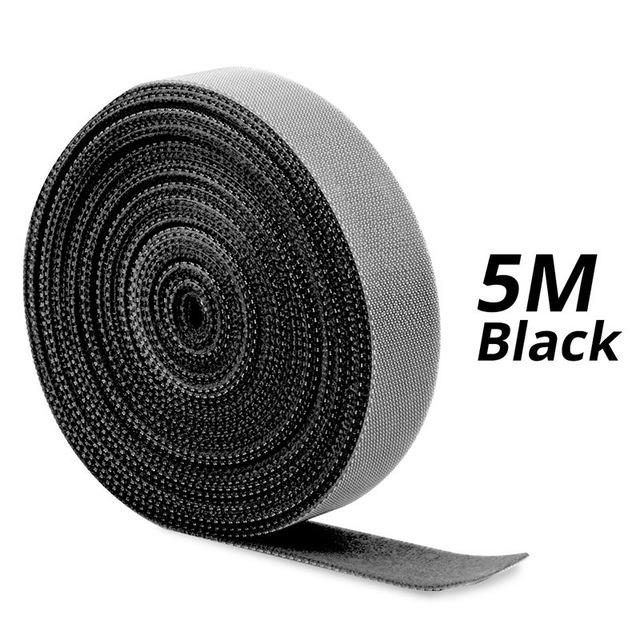 1/3/5m Fishing Rod Tie Holders Straps Belts Suspenders Fastener Hook Loop Cable Cord Ties Belt Fishing Tools Accessories Gadget