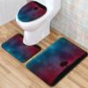 Star Bathroom Floor Mat Toilet Three-Piece Set