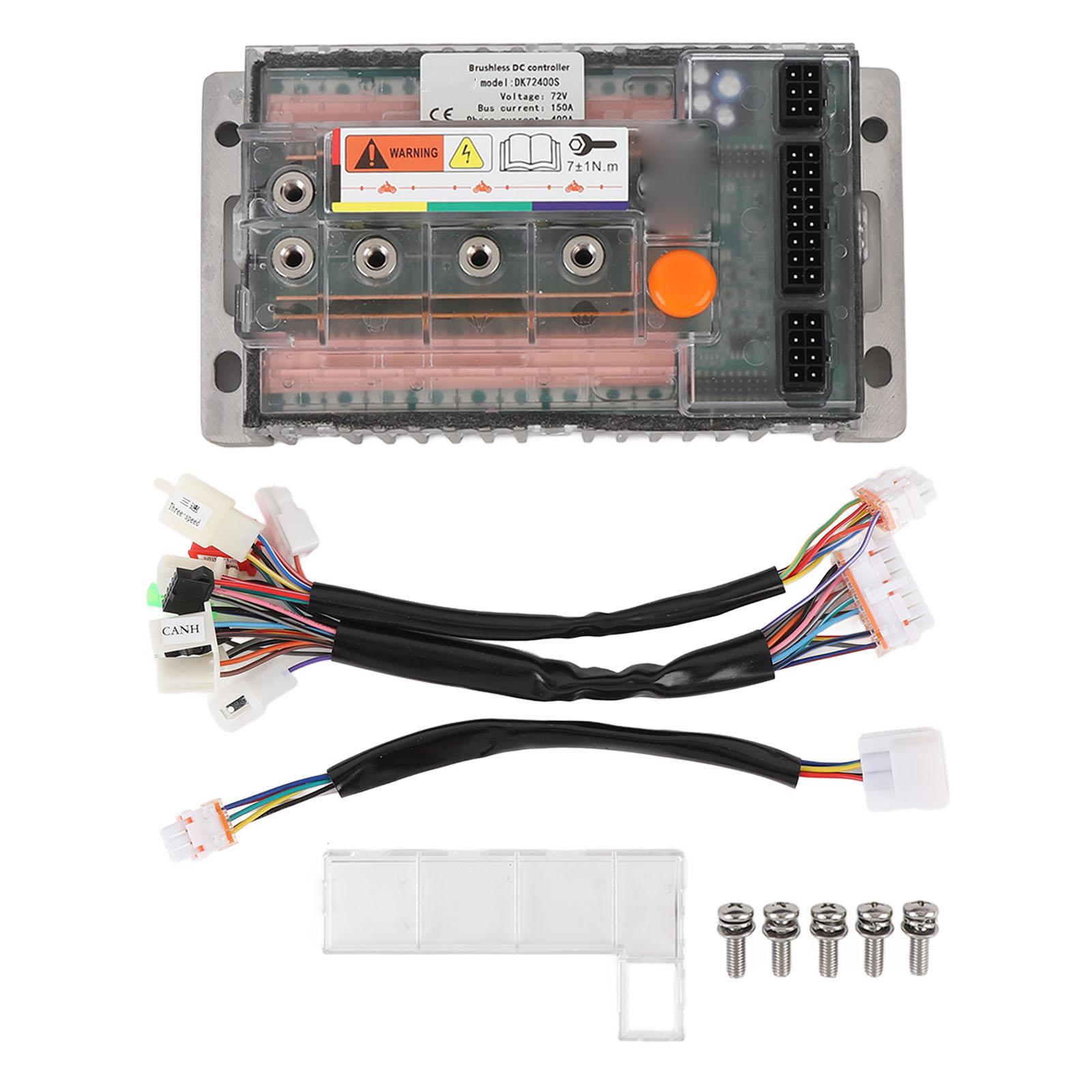 

72V Brushless DC Motor Controller Sine Wave Type 4000W for QS Motor Electric Motorcycle Mobility