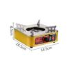 Portable Mini Hot Pot with Drawer-Style Alcohol Stove