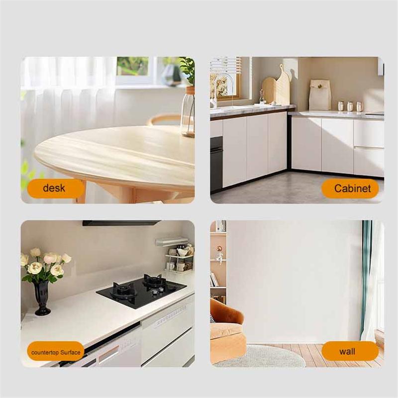 Thickened Waterproof Oilproof Self-Adhesive Marble Vinyl Film Kitchen Cabinet Door Decorative Cover Furniture Renovation Sticker