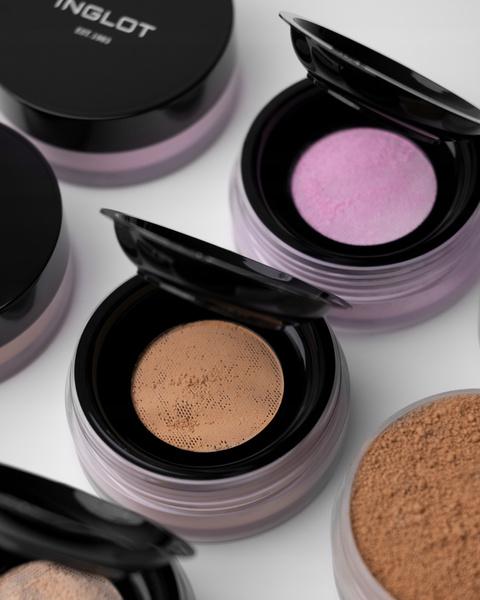 Inglot Blur Effect Lose Powder Puder Sypki 092 Mocha Blur 6G