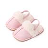 Winter and Autumn Baby Girl Boy Cotton Mop TPR Sole Anti Slip Solid Three Colors Warm Newborn Toddler Shoes First Walkers BC2345