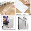 Creative  Monitor Message Memo Board for Sticky Note Transparent Name Card Phone Holder Desktop Plastic Holder Stationery