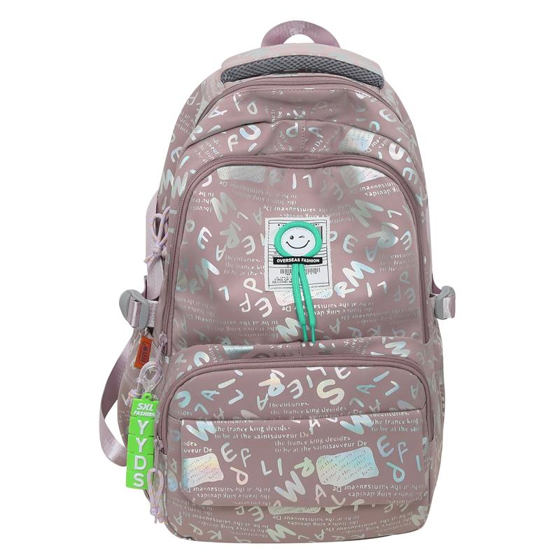 

Женский рюкзак для школьников младших классов фиолетовый