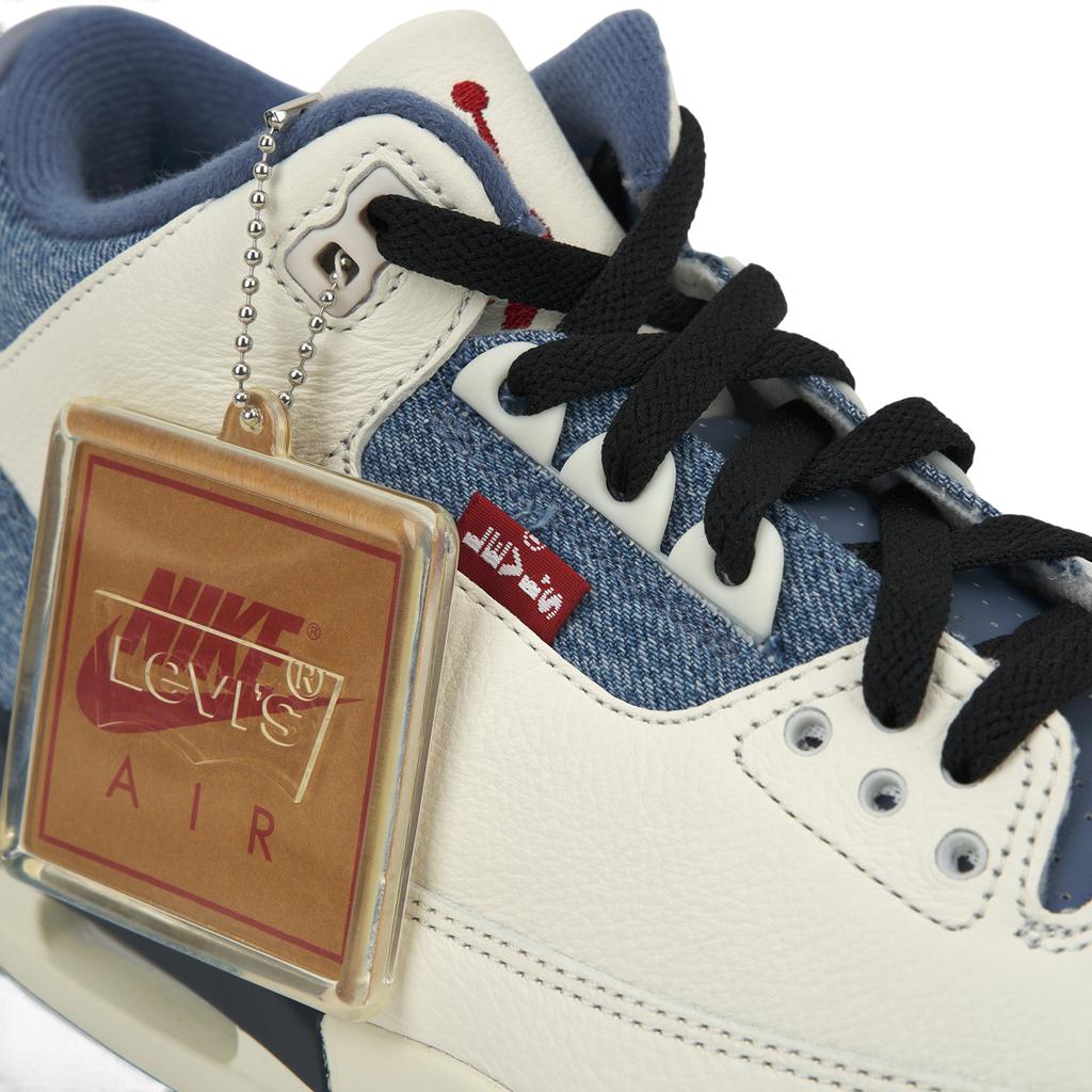 Air Jordan 3 Retro All-Star Unisex Sneaker Cremefarbener Denim Sail-Gym-Red-Ocean-Fog IR0912-400
