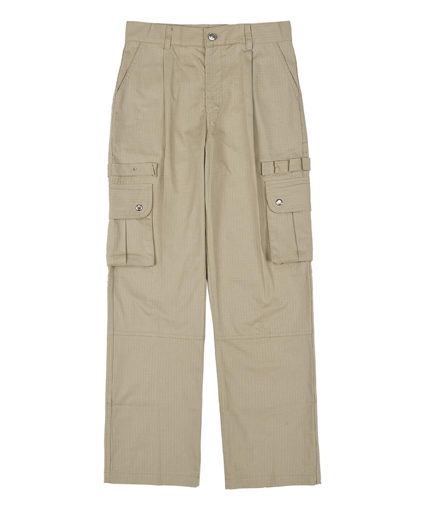 Ialeseuko Ripstop Gorp Cargo Pants_Beige