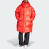 Adidas Originals Puffer Jacket With Hood Women Outerwear Red IR7118