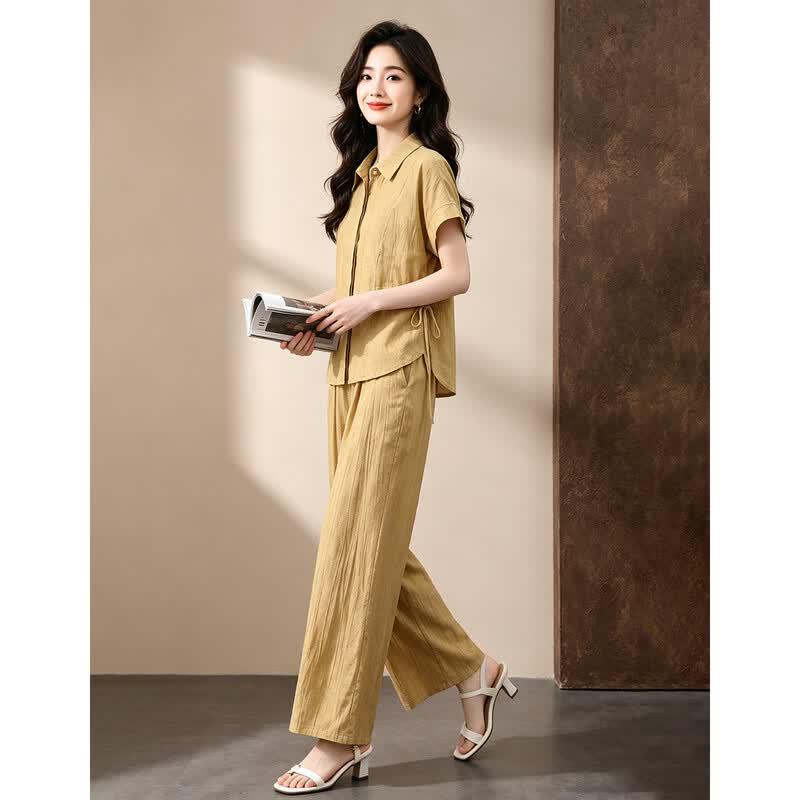 D.F.DEAR Women's Summer Relaxed Casual Set