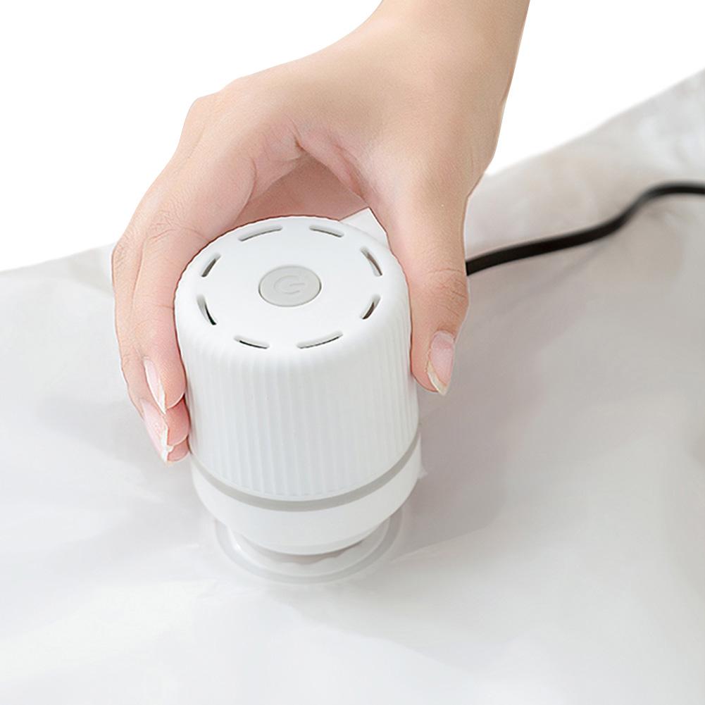 Electric Air Pump for Vacuum Bags Mini Vacuum Sealer Machine Handheld Vacuum Sealer Pump Suitable for Clothes Storage Bags