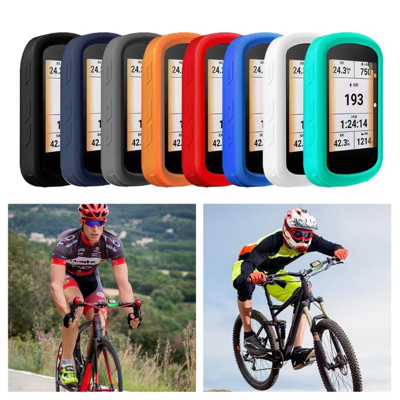 Skin-friendly Drop Resistant Anti-Drop Silicone Protective Case Compatible for-Garmin Edge 840 Premium-GPS Bike Computer