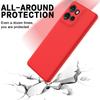 For Motorola Edge 50 Neo 5G/Moto S50 5G/Thinkphone 25 5G Case Liquid Silicone Anti-Scratch Phone Cover with Hand Strap