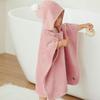 Konny Baby Hooded Towel Prevents Cold After Bath for Hooded Bath for Babies Years Smoky (Konny) Oeko-Tex Certified, Bathing, Soft, Absorbent, Towel,