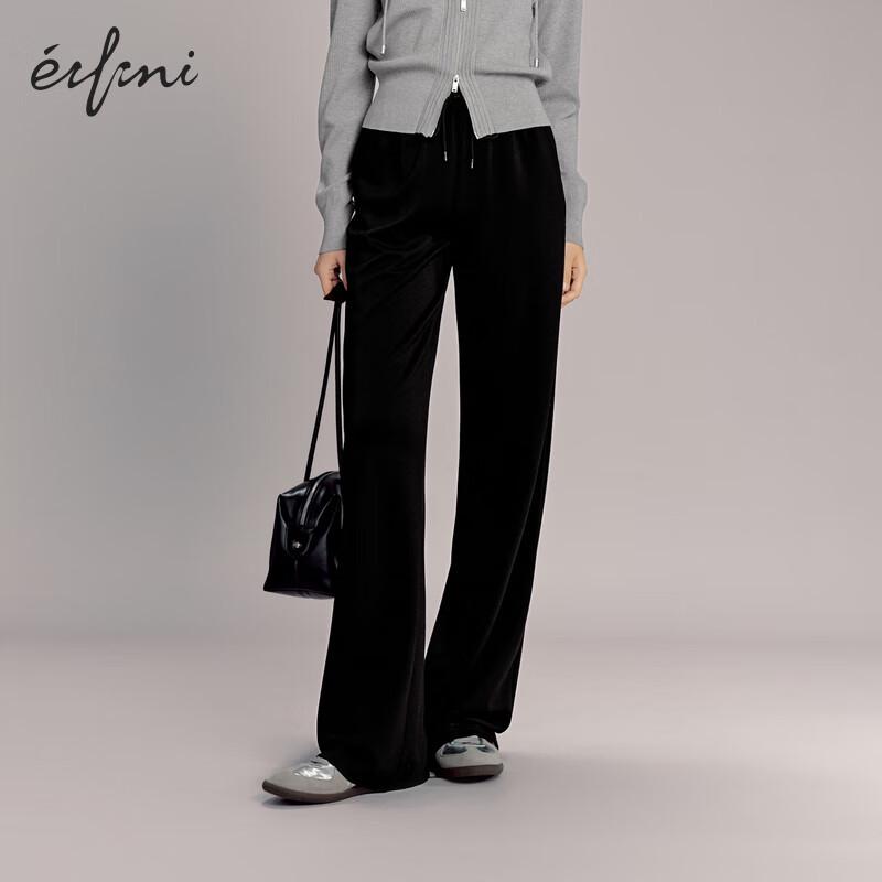 

Eifini Women s High-Waisted Drawstring Wide-Leg Pants S