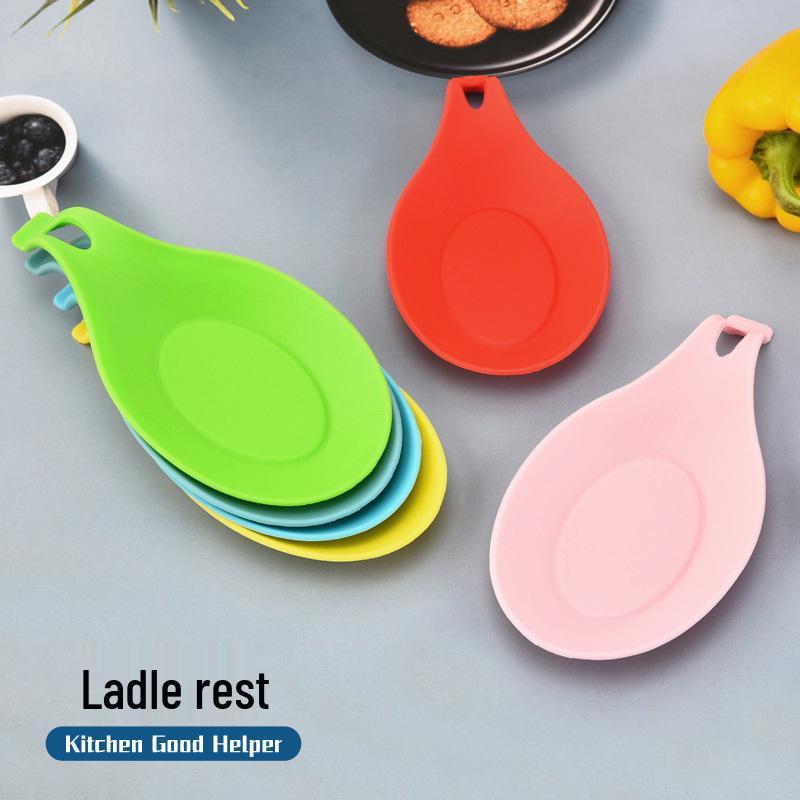 Shein TPE Kitchen Mat: Easy-to-Clean Heat-Resistant Spoon Rest and Flavor Plate Pad