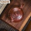 230ml Authentic Yixing Purple Clay Teapot Master Handmade Xishi Kettle Custom Beauty Tea Infuser Chinese Zisha Accessories Gift