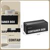 Caja de Gestión de Cables con Tapa Caja Organizadora de Cables Grande Caja Oculta Cables para Ocultar Protector contra Sobretensiones para Soporte de Regleta en Casa