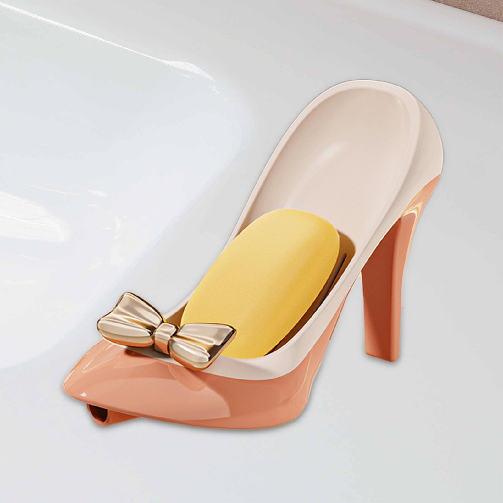 

Держатель мыла Easy Clean Home Decoration Аксессуар для ванной комнаты Экономия места Держатель для губки для ванны Душ Раковина Столешница для отеля розовый