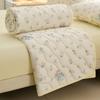 Summer Quilted Quilt, New Floral Single And Double Person Soft, Skin-Friendly, Breathable And Comfortable Air Conditioning Quilt