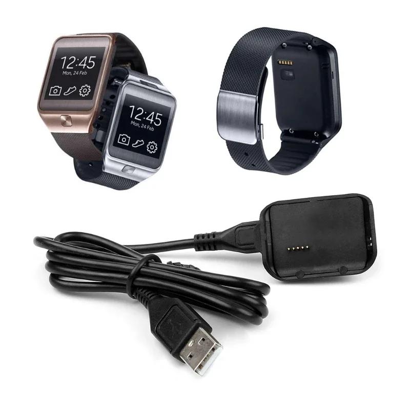 1m USB nabíjecí kabel Nabíjecí dok pro chytré hodinky Samsung Galaxy Gear 2 R380